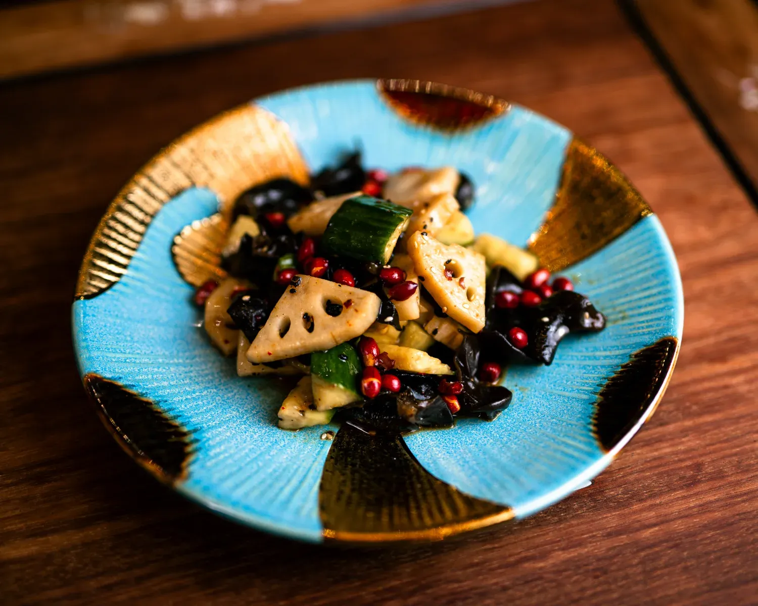 Insalata di radice di loto